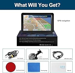 GPS Navigator for Car Truck RV, 9-inch