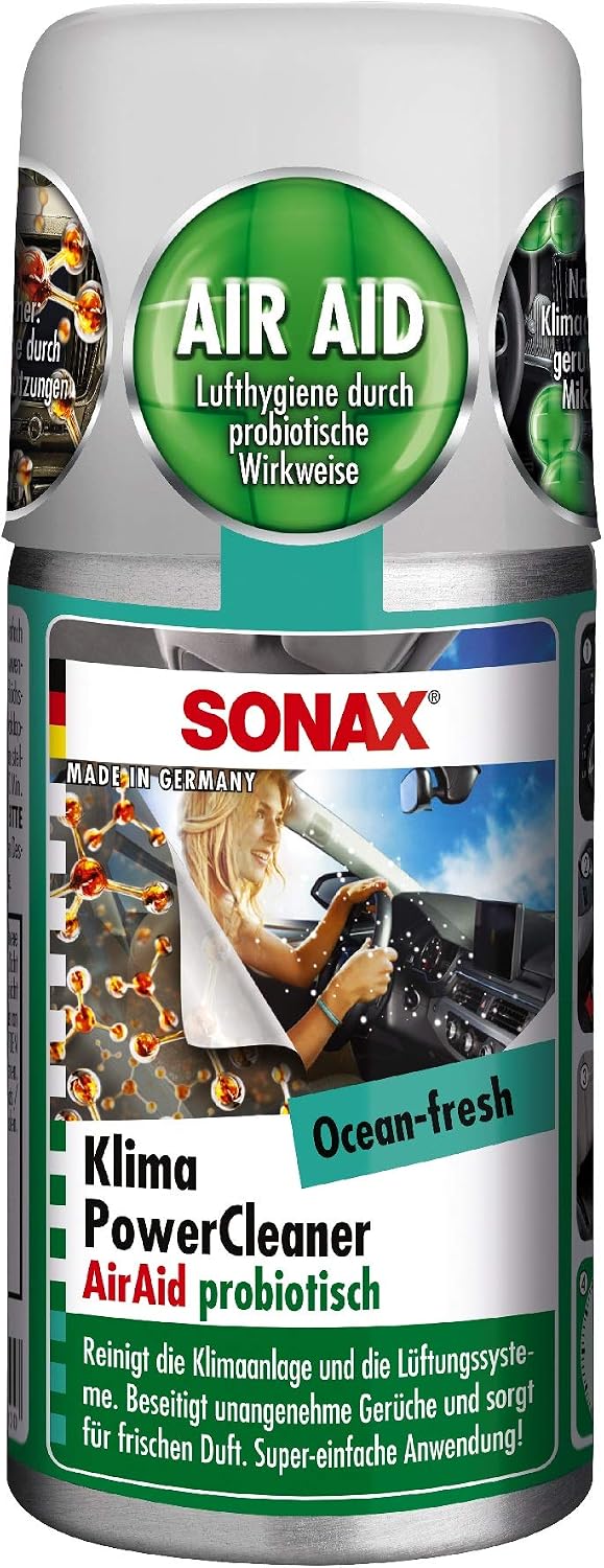 Sonax 03236000 Ocean-Fresh Air Conditioning Odour Cleaner 100ml, 100 ml (Pack of 1)