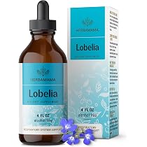 Amazon.com: HERBAMAMA Lobelia Tincture - Vegan Lobelia Leaf ...