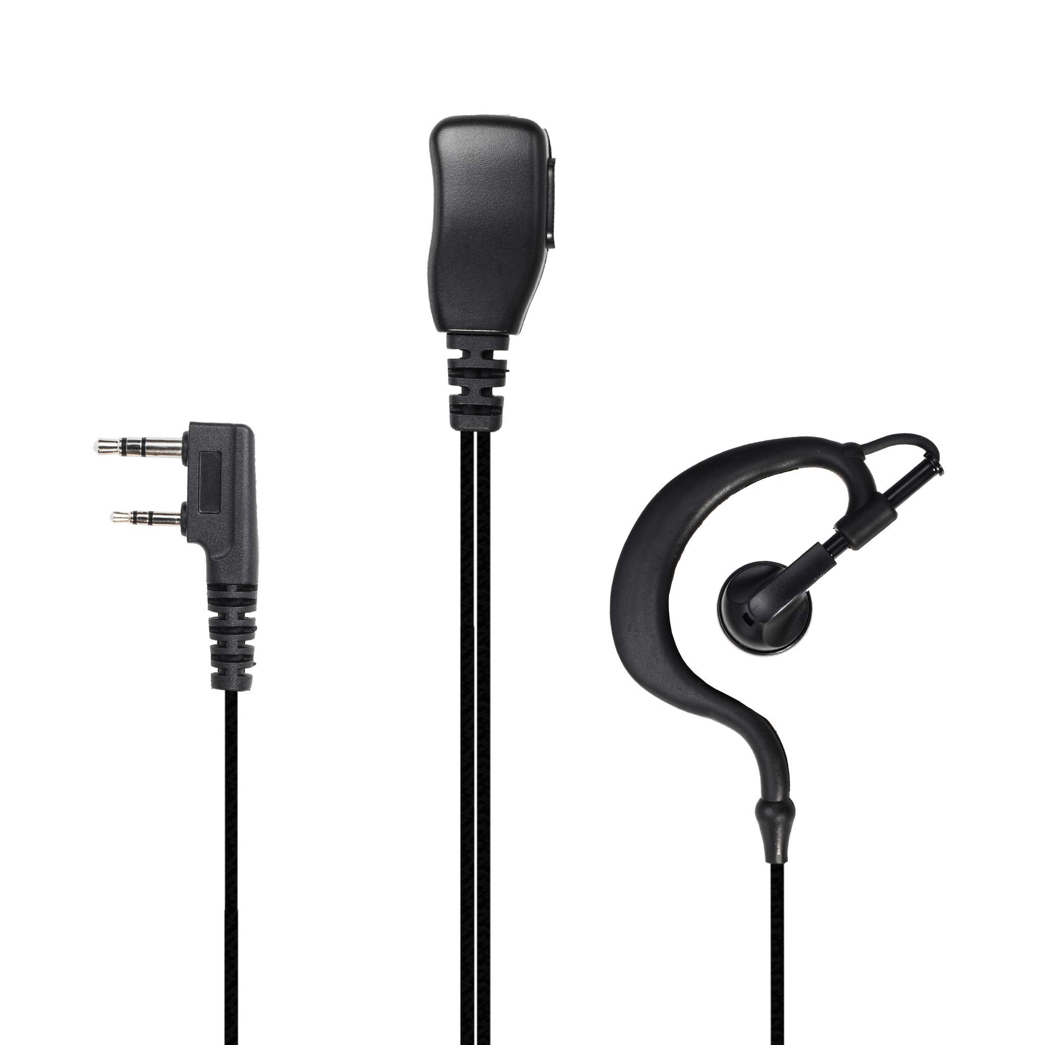 Hoornie® G-Shape Headset for Kenwood Radios Oa TK-3101, TK-3201, TK-3301, TK-3401D, TK-3501, NX-220, NX-320 and more.