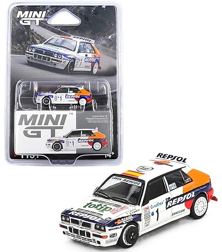 Amazon.com: Mini GT - Lancia Stratos HF No. 11 Rally Sanremo
