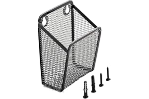 LANTWOO Remote Control Holder Wall Mount Media Organizer Storage Box