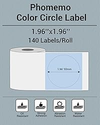 Phomemo Circle Label for M110/M110S/M120/M200/M220