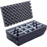 ColorCase Gray Padded Divider Set for the Pelican 1510 Protector case.