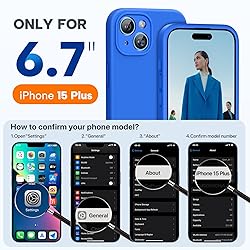 Miracase Compatible with iPhone 15 Plus Case, [Soft