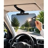 [IND&Eacute;] Sliding Sun Visor Extender for Cars, Adjustable Anti-Glare Shield | Side-to-Side Sliding Design, Adjustable Sun Protection, Compact Storage
