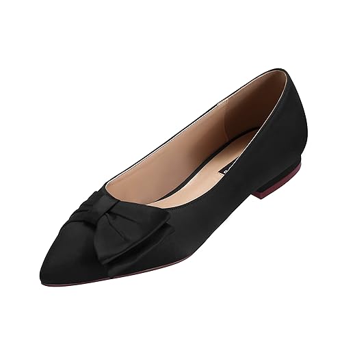 black evening shoes wide width