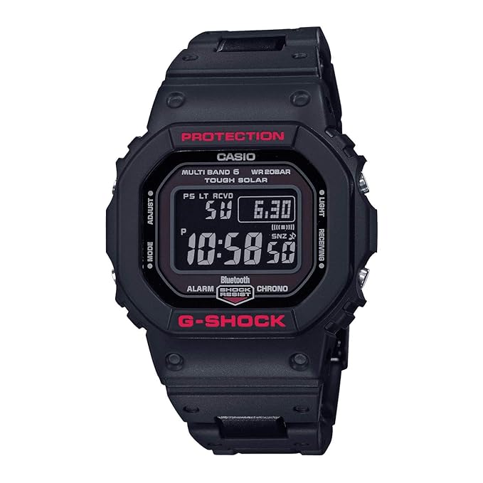 Casio G-Shock Digitale Funk-Solar-Herrenuhr GW-B5600HR-1ER