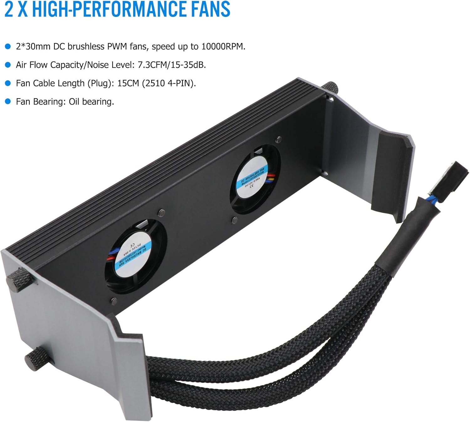 Speed Up to 10000RPM Giryriz Airflow Desktop Memory Cooler Heatsink