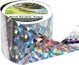 OFFO Bird Reflective Tape 50m Dual Sided Deterrent 2.5cm Garden Roof