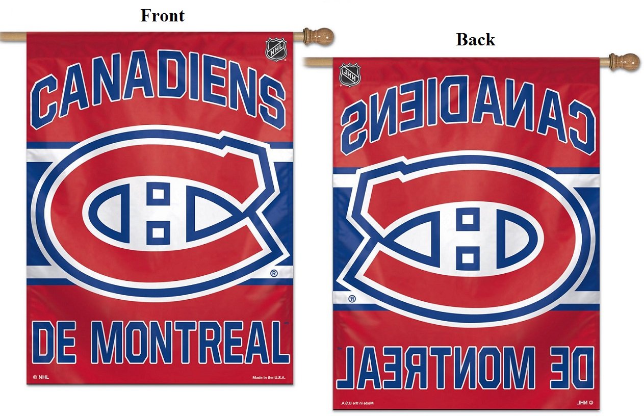Montreal Canadiens Vertical House Flag NHL Licensed Hockey Banner 28" x 40"