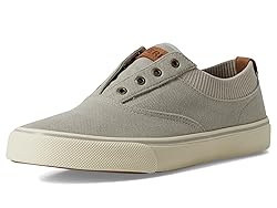 Sperry Men's Striper Knit Sneaker, Grey, 9.5