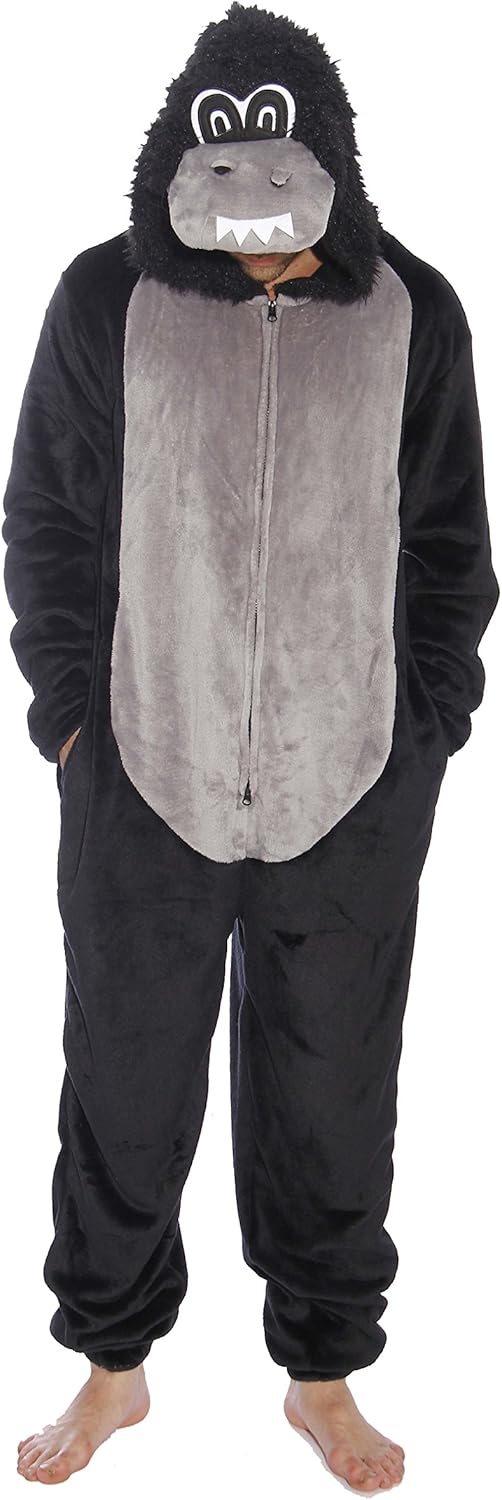 #followme Gorilla Adult Onesie Pajamas