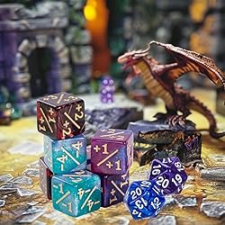 50 MTG Counters Dice Marble Bulk Spindown Life