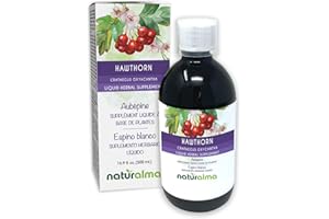 Naturalma Hawthorn (Crataegus oxyacantha) Leaf and Flower Alcohol-Free Tincture - 16.9 fl oz Liquid Extract in Drops - Herbal Supplement - Vegan