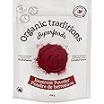 Organic Traditions Beet Root Powder, Canadian Owned, Vegan Beetroot Supplement Non-GMO Organic Beet Root Powder Superfood 16o