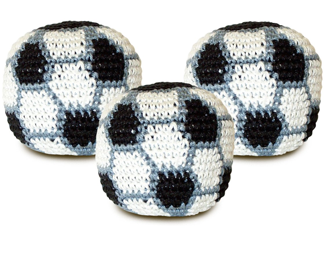 World Footbag Soccer Hacky Sack Crocheted Footbag Sports & Outdoors Balls kmotors.co.th