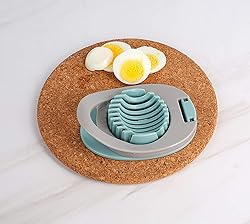 Egg Slicer for Hard Boiled Eggs Cutter with