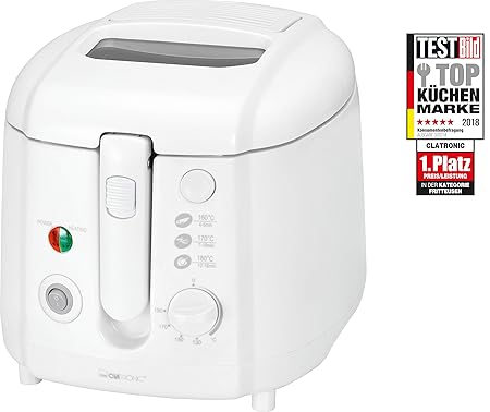 Clatronic FR 3390 Freidora, capacidad 2 litros, 1800 W, Plástico ...