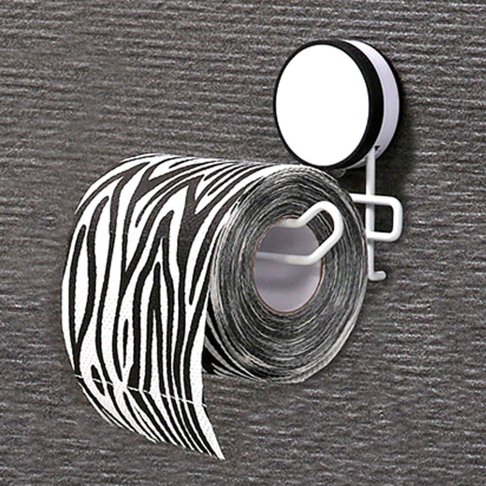PInsist Suction Cup Toilet Paper Holder, Super Power Vacuum Suction Cup Tissue Roll Holder Dispenser Hanger Wall Mounted, Adhesive, Reusable, No Drilling, No Screws, No Holes, No Glue is needed