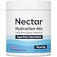 Nectar Sugar Free Electrolytes Powder - Organic Fruit No Sugar or Calories - Hydration Powder for Dehydration Relief and Rapid Rehydration - Keto and Paleo (Cherry Pom 40 Serving Tub)