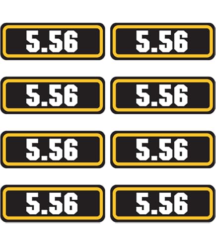 "MAGS" Ammo Can Labels - 4 Pack, 3.5"x1.5" Vinyl Stickers/Decals For Ammunition Cases
