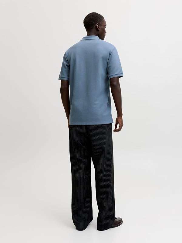 Polo para Hombre Jjeaustin SS Noos, Blue Mirage., L — foto 4 de 7