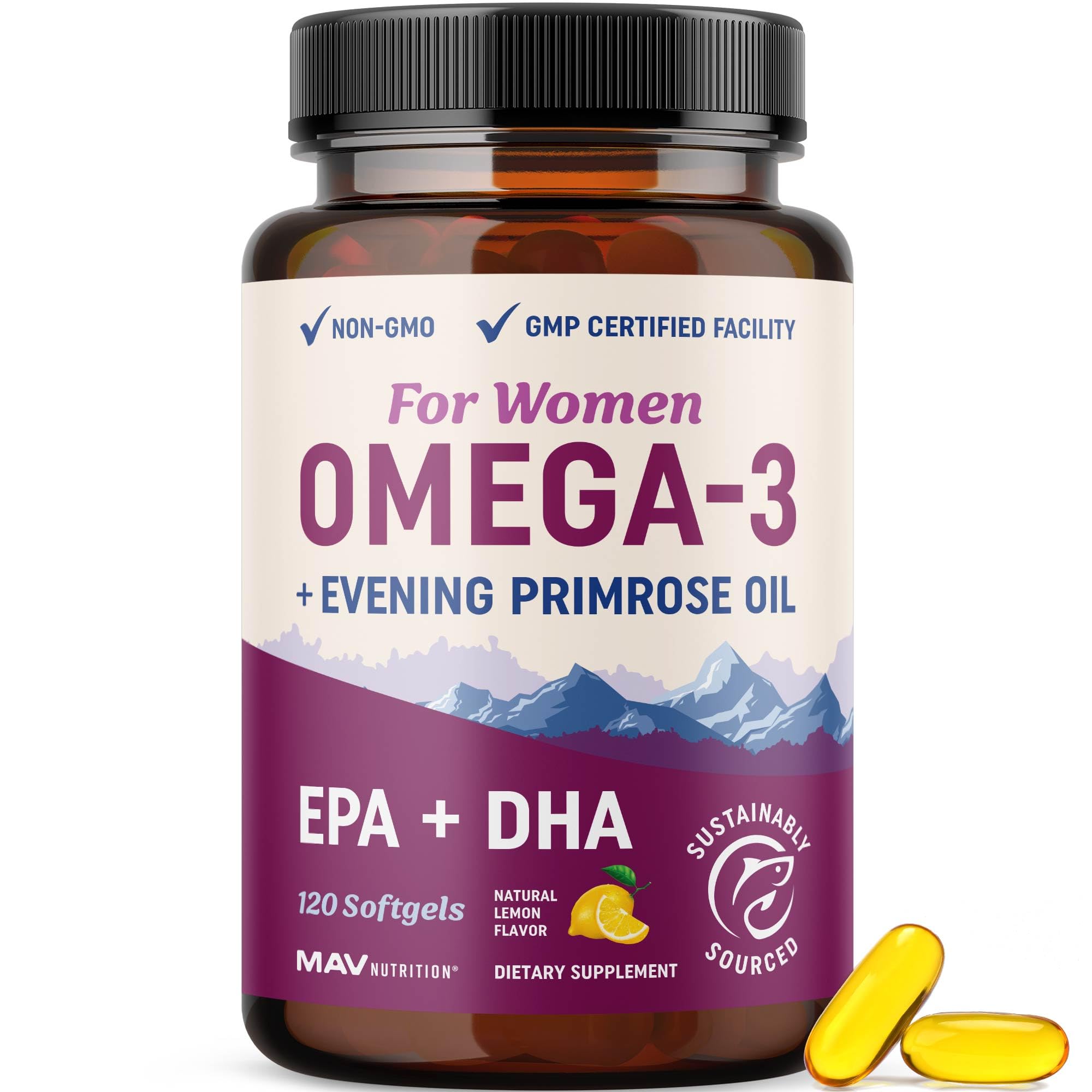 Omega-3 + Evening Primrose Oil for Women