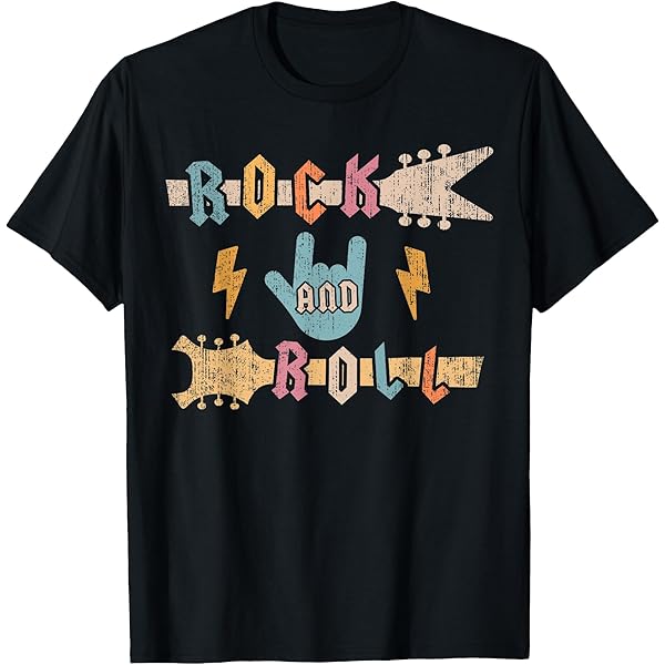 Amazon.com: Rock T Shirt - Vintage Band Concert 60s 70s 80s Retro