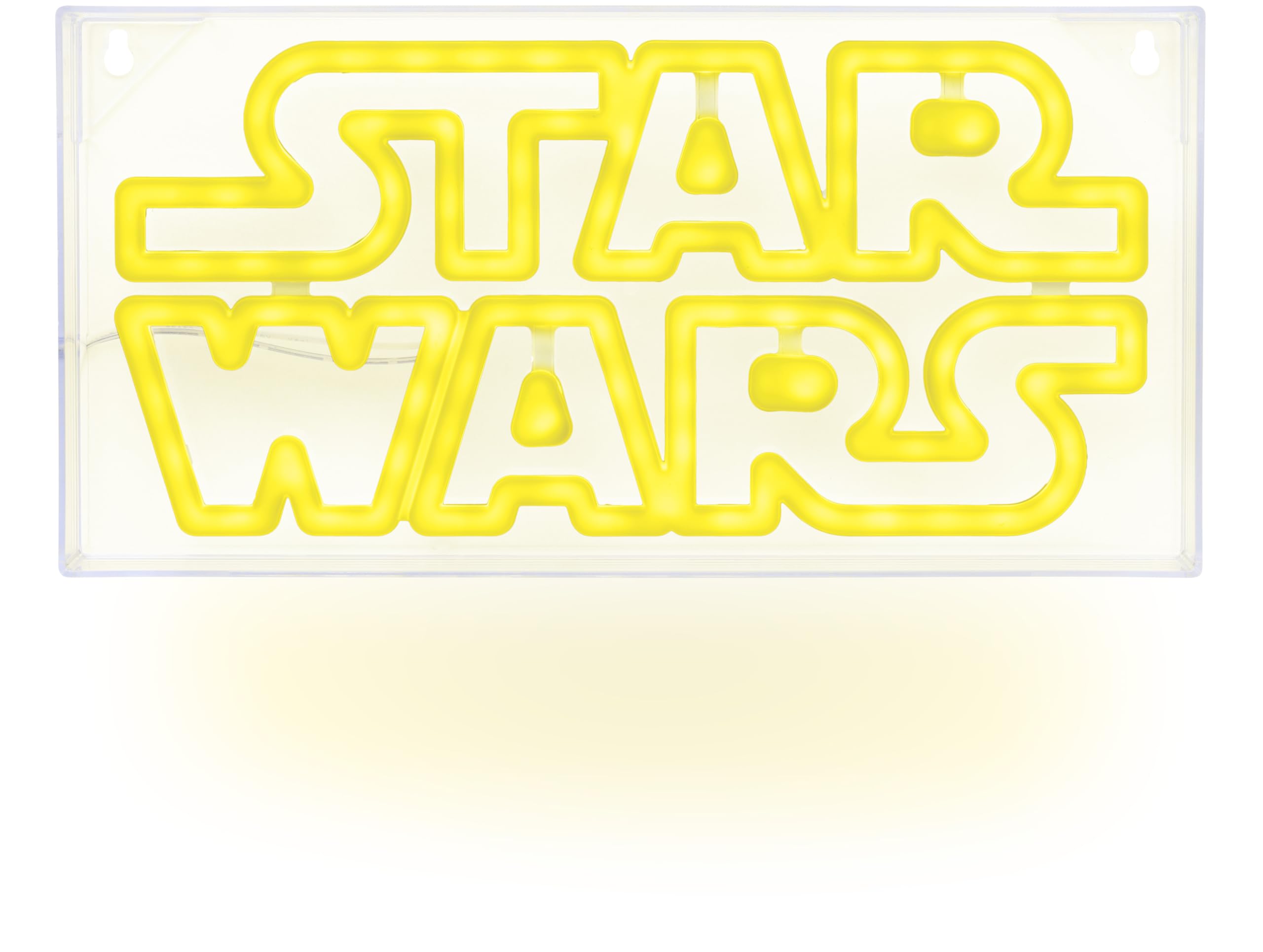 Star Wars LED Neon Light - Officially Licensed Free Standing or Wall Mountable Light Sign - Game Room Accessories & Film Memorabilia Decor - Paladone