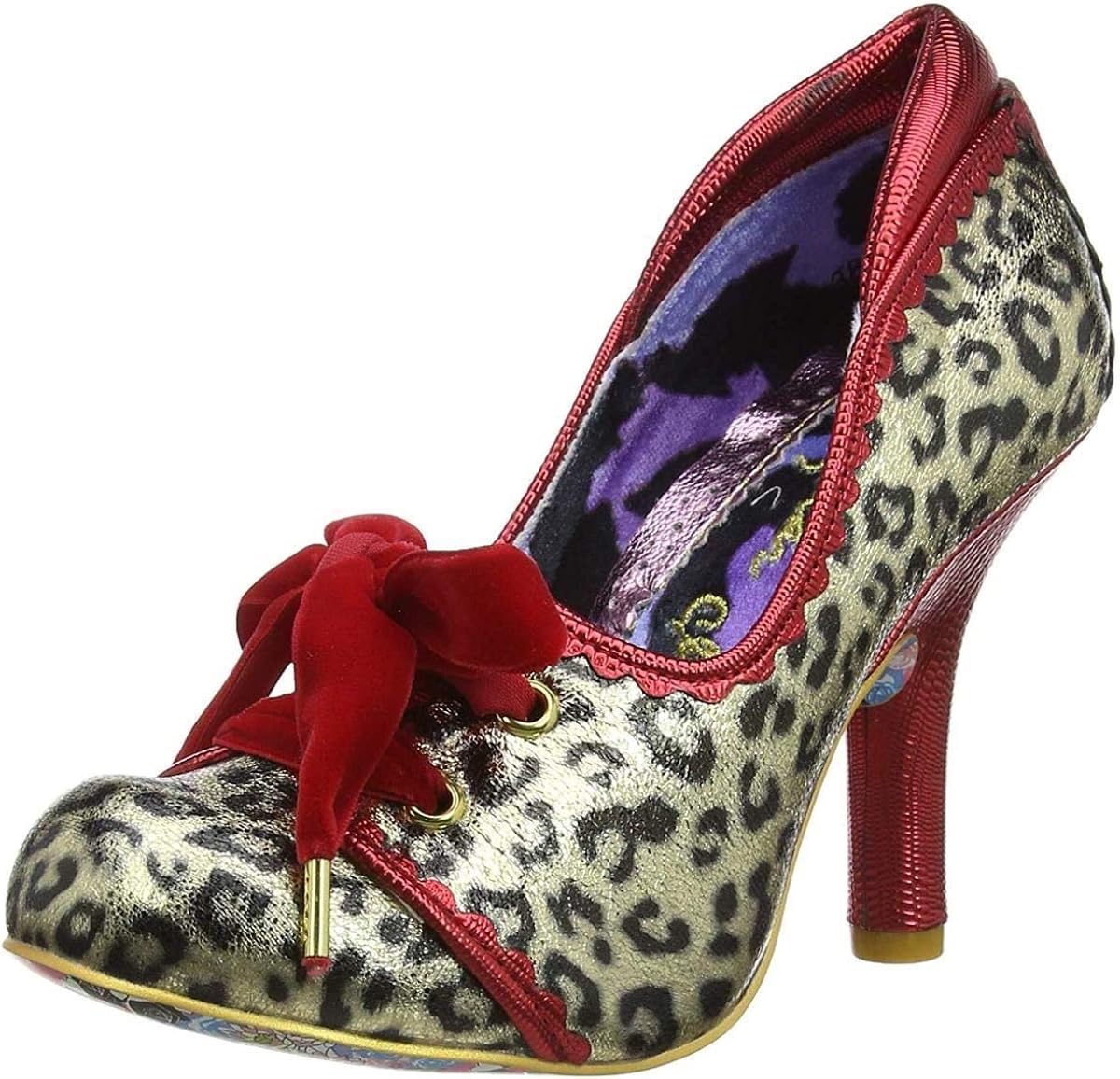 irregular choice leopard print shoes