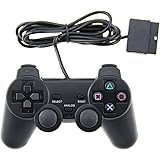 Generic PS2 Wired Controller for Sony PlayStation 2 Black