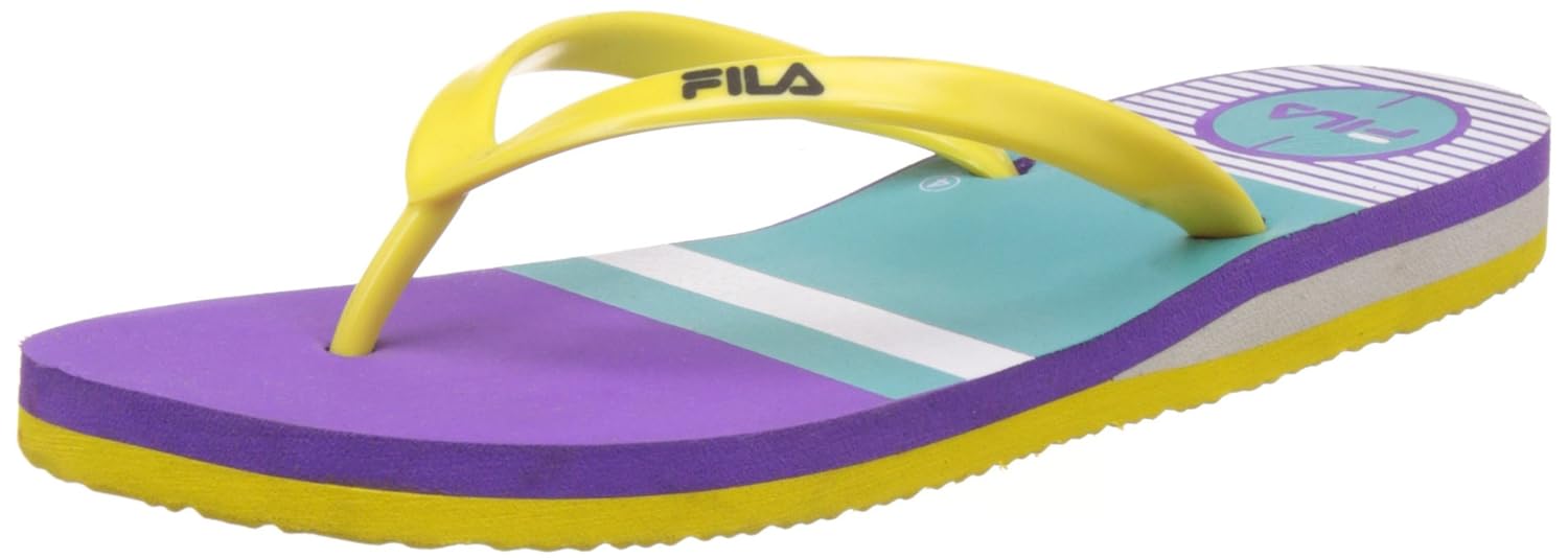 fila sandals womens yellow