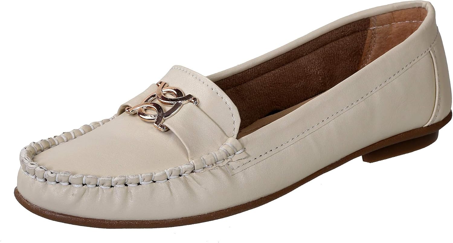 Buy CatBird Women's Cream Loafers 9 UK (41 EU) (9 US) (W051163Cream