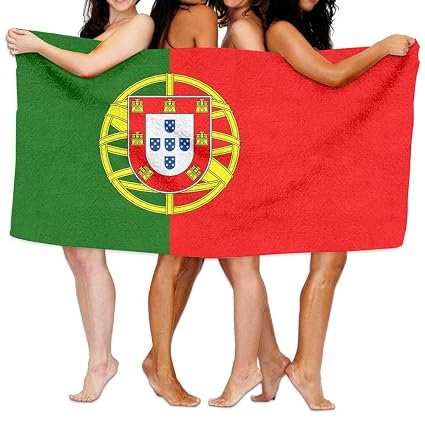 New Shorts Serviette De Plage Drapeau Du Portugal 208 X 137