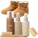 Toney Outdoors Suede Shoe Cleaner Kit with Shoe Cleaner,Shoe Waterproof Protector,Shoe Brush and Suede Eraser,Suede Care Kit for Suede Shoe,Snow Boot,Clog &amp; Sandal,Boots,Uggs,Jackets and Apparel