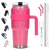 LAOION 40 oz Tumbler with Handle and