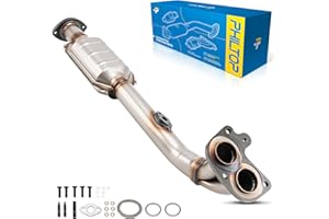 PHILTOP High Flow Catalytic Converter Compatible with Toyota 4Runner 3.4L 1996 1997 1998 1999 2000 Direct-Fit Catalytic Converter Kit 53287, 645359, 40258 (EPA Compliant)