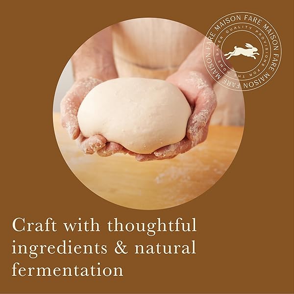 MAISON FARE SOURDOUGH BREADMAKING KIT – FAST-ACTIVATING STARTER, ARTISAN FLOUR MIX, ONLINE COMPANION – FOOLPROOF STEP BY STEP VIDEOS – BAKE 4 XL LOAVES WITH CLASSIC FRENCH FLAVOR
