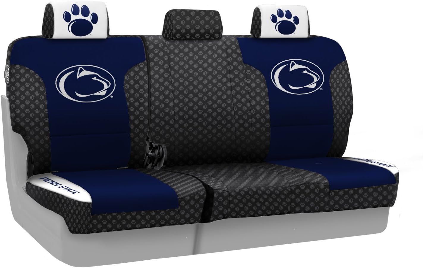 Coverking Rear 60/40 Bench NCAA Licensed Custom Fit Seat