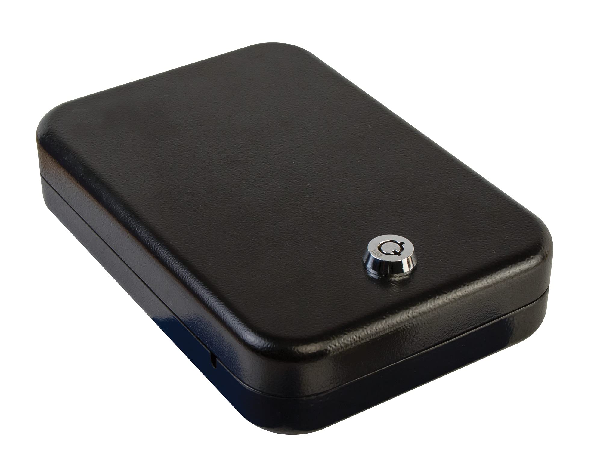 Photo 1 of Lockdown Keyed Compact and Subcompact Handgun Vault with All Steel Construction, TSA Approval and CA DOJ Certification for Secure Storage and Travel