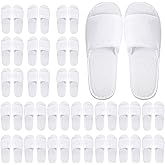 24 Pairs Spa Disposable Slippers Open Toe Non Slip Slippers for Women Men Guests Hotels Home Party Housewarming