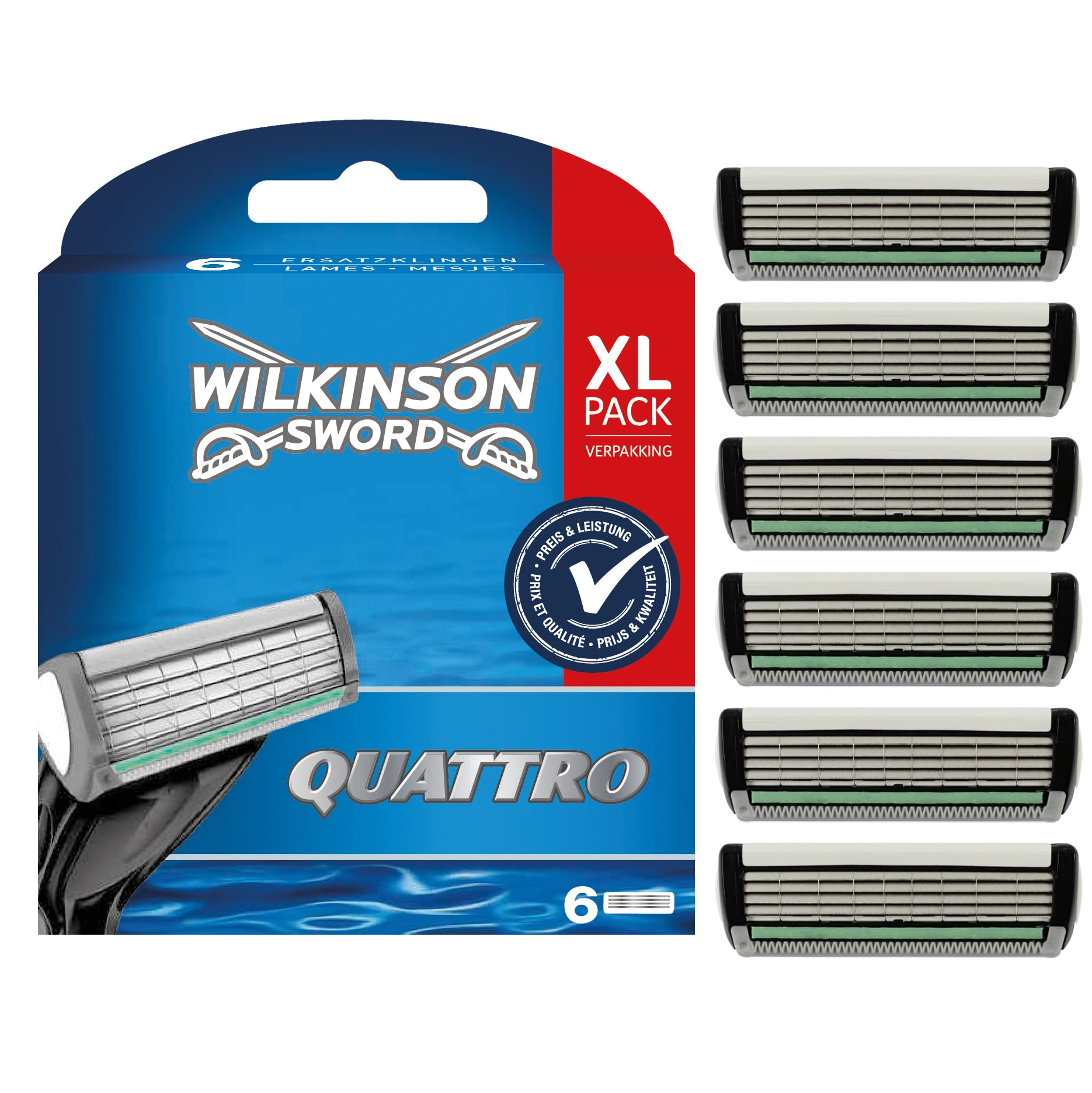Wilkinson Sword Quattro Disposable Razors