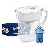 Brita Water Pitcher, Metro Elite Filter, Removes