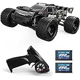 HAIBOXING 1:18 RC Car 18872 New Model RC Truck 4X4 Off-Road, 2.4GHz Remote Control Truck 36km/h Speed Splash Waterproof Electronics, Dual Li-Po Batteries Pre-installed and Spare in Box 35 Mins Runtime