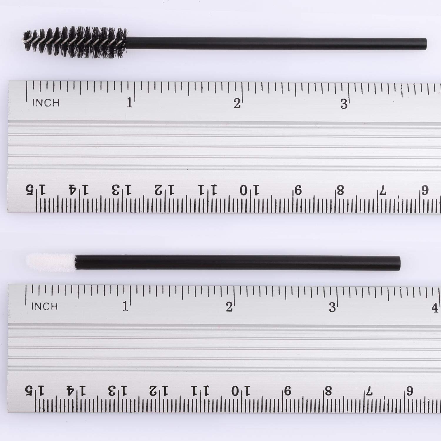Tbestmax 200 Disposable Mascara Wand Spoolies and Lip Brushes, Lipstick Lipgloss Applicator for Eyebrow Eyelash Extension Makeup Kits: Beauty