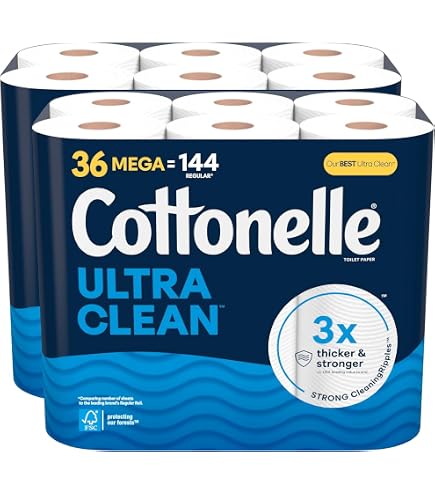 Papier toilette 2 plis 100 % pure pate microgaufrée 160 feuilles