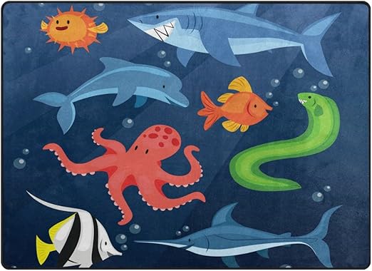 ocean themed rugs for nursery