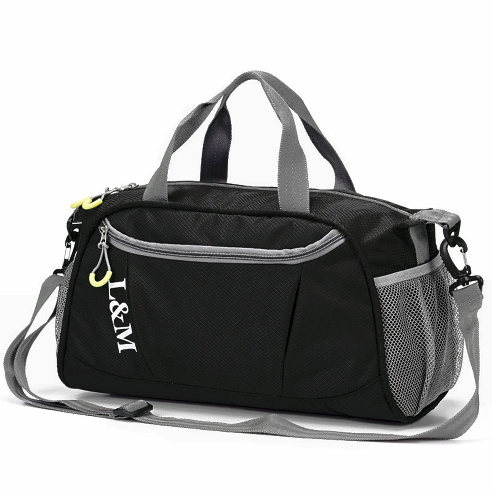 Sports Gym Bag Duffle Bag with Wet Pocket, Travel Duffle Bag for Men & Women Waterproof Large Capacity Holdall Bag Lightweight Weekend Holdall Bag with Shoulder Strap for Travel Swimming Gym Sports