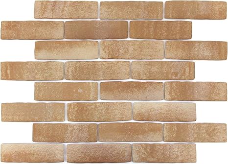 Amazon 軽量レンガかるかるブリック Lサイズ 25枚入 B 5ライトベージュ タイル